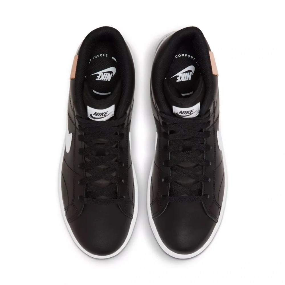 New Mens Nike Court Royale 2 Mid Black Size 10.5 - Picture 5 of 10
